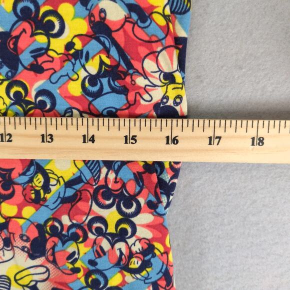 Lularoe Disney Mickey Mouse Print High-Low Shirt Women's S Short Sleeve Cartoon - Picture 10 of 10